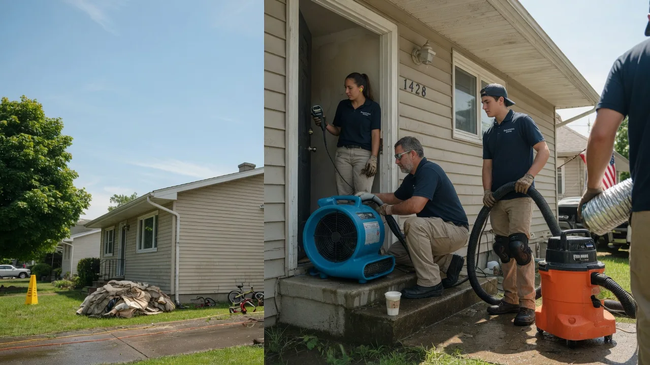 Water Damage Restoration in Lansing, NC near me